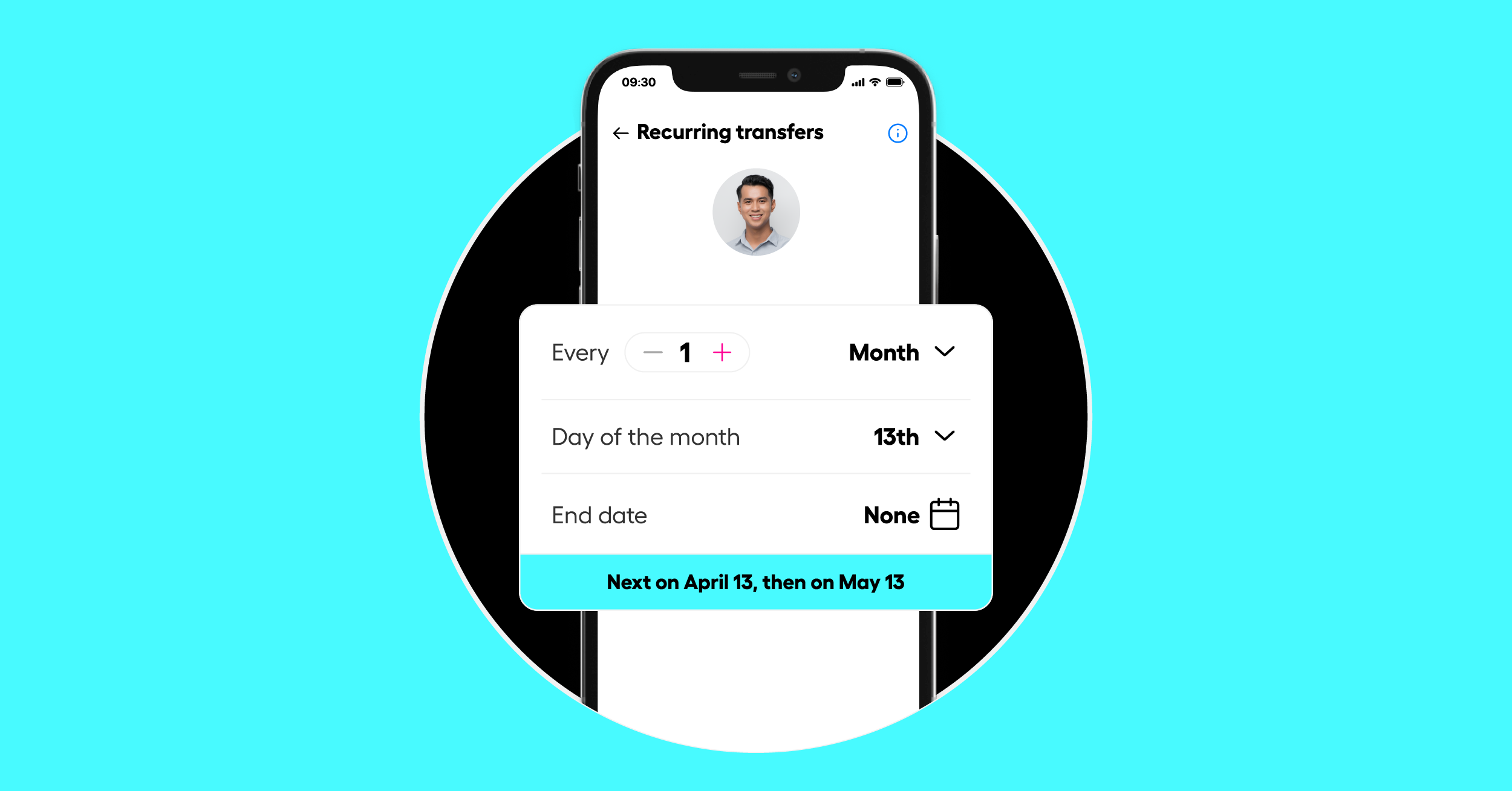 recurring transfer instarem